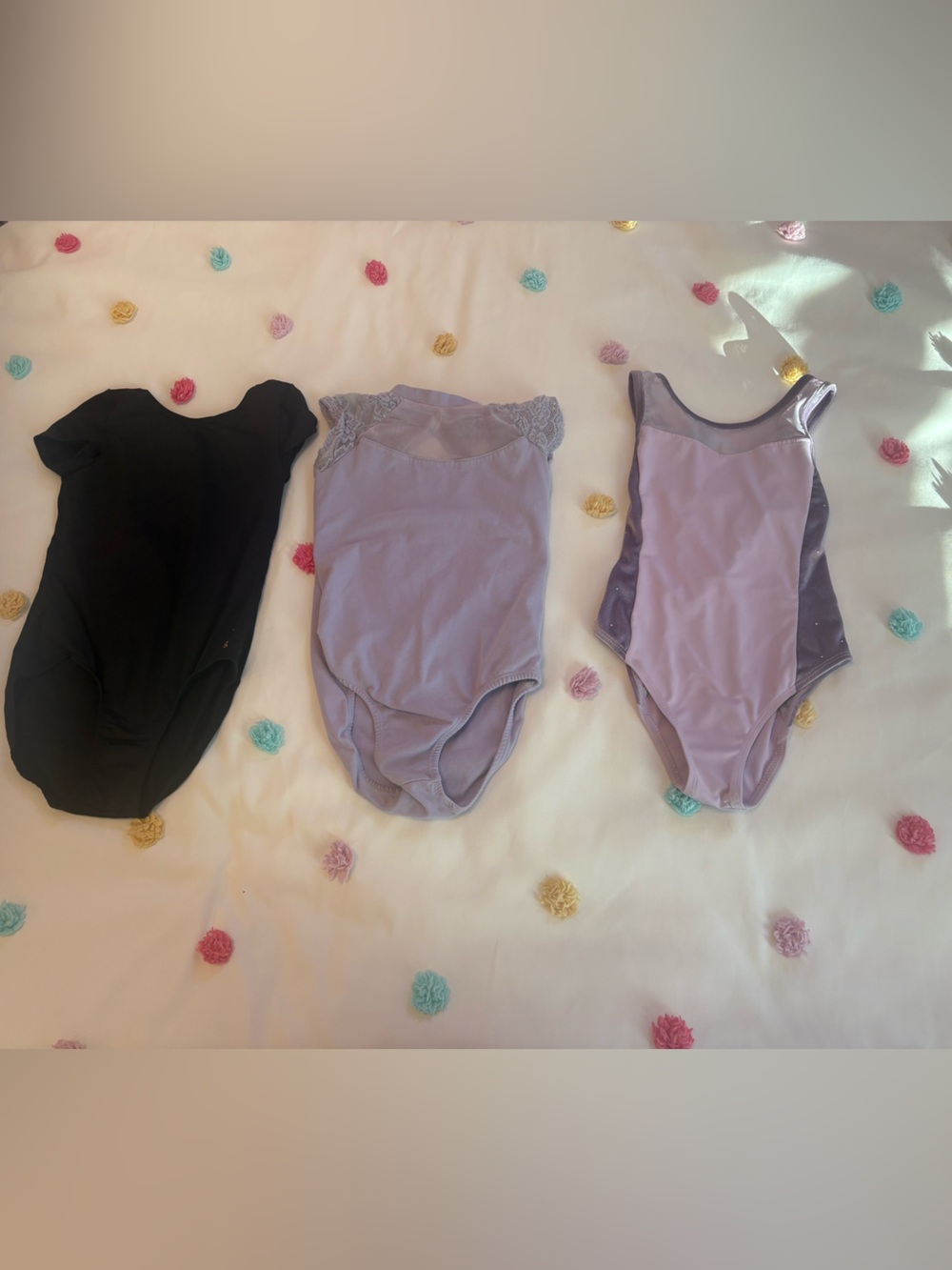 Lot of 3 Child Small Dance leotards